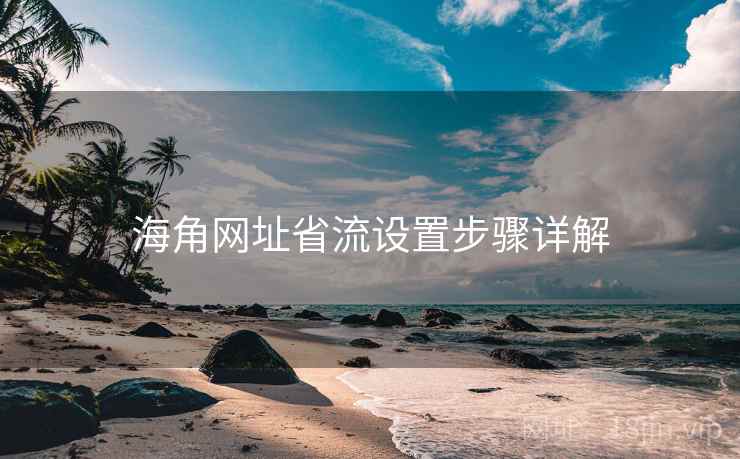 海角网址省流设置步骤详解