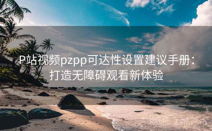 P站视频pzpp可达性设置建议手册：打造无障碍观看新体验