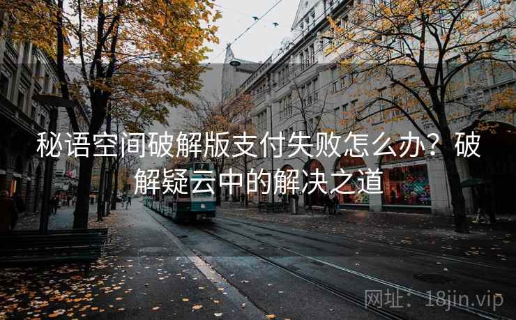 秘语空间破解版支付失败怎么办？破解疑云中的解决之道